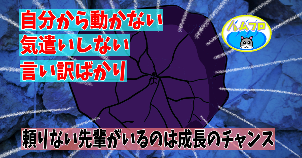 頼りない先輩