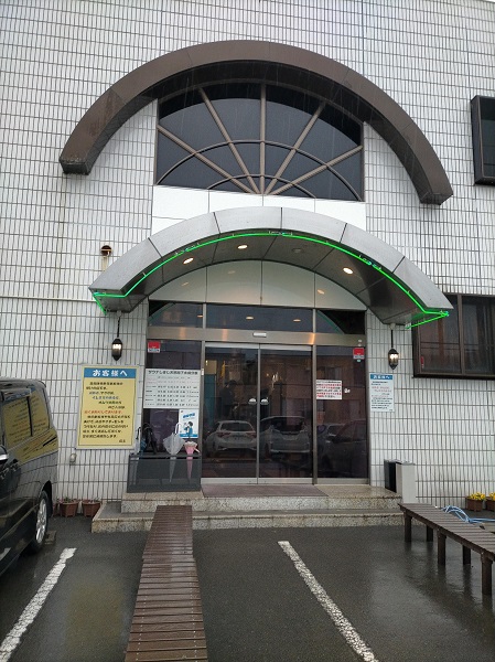 サウナしきじ入口