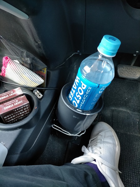 ドリンクホルダー増設