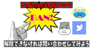 Xの垢ロックが解けなければ問い合わせ