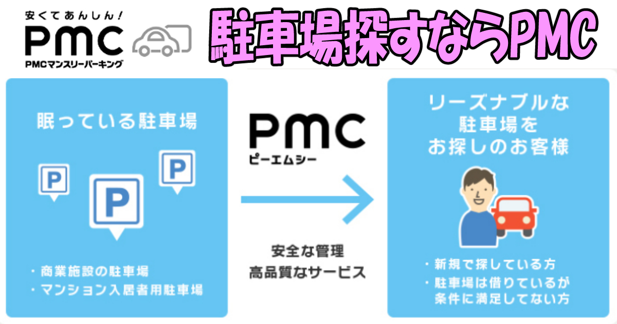 「PMCマンスリーパーキング」