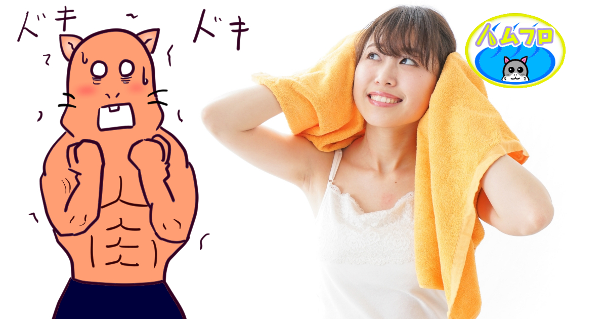 恋をするハムスター
